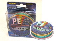 Влакно PE Braid Multicolor Lazer - плетено
