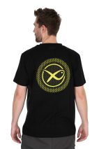 Тениска Matrix Large Logo T-Shirt - Black / Lime